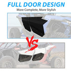 4Pcs Aluminum Door Panel Powder Coated for Can Am X3 Full Doors 17 18 19 20-2024