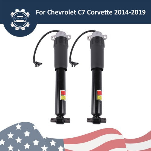 2x Front Shock Absorber Struts w/Electric 84235048 For Chevy Corvette 14-19 6.2L