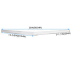 Chrome Hood Molding Trim for Cadillac SRX 2010-2016 Replace 22774203