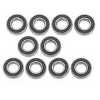 10Pcs 1641-2RS Deep Groove Ball Bearings 1In Inner Dia 2In OD 9/16In Bore Sealed