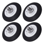4X 4581EL3001A Dryer Drum Roller Wheel & Shaft Kit for LG Kenmore Sears