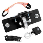 Snow Plow Pulley Steel Nylon Fairlead Kit For ATV UTV Winches Wide-Spool Bolt