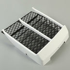 White Radiator Cover Plus Grill for 1987-2006 Yamaha Banshee 350 YFZ350 Front Panel