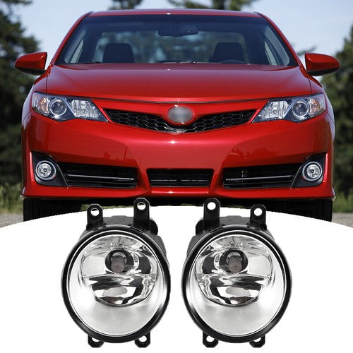 Front Bumper Halogen Fog Light Lamps Left & Right for Toyota Camry SE 2012-2014