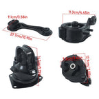 A6519,A6512 4x Engine Motor Trans Mount For Honda Accord 2.2L 1990-1993 Auto
