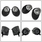 Fit 2007-2013 Toyota Tundra 2008-2011 Sequoia Pair Clear Fog Light w/cover LH RH