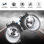 Driver+Passenger Bumper For Lexus RAV4 07-13 Toyota Camry Fog Lights Assembly