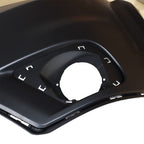 Front Bumper Cover Fit For 2011-2018 Dodge Journey with Fog Lamp Holes Black