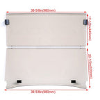 Foldable Tinted Golf Cart Windshield Windscreen For Yamaha G29 Drive 2007-2016