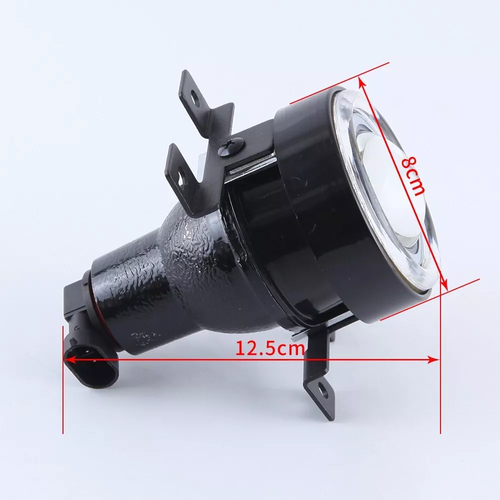LED Blue Halo Projector Fog Light Angel Eyes Ring DRL for 2016-2021 for Honda Civic