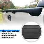 Tailgate Spoiler Cap Molding Top Protector for 1999-2007 Silverado Sierra Black