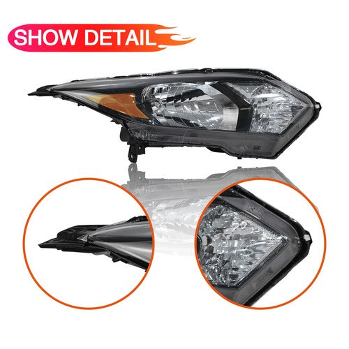 For 2016 2017 2018 Honda HRV HR-V Front Headlight Headlamp Passenger/ Right Side