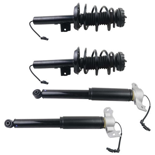 4X Front Rear Suspension Shock Struts W/Electric Fits Cadillac XTS 2013-2019
