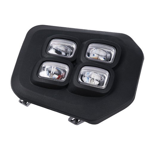 Fit 2016-2022 Toyota Tacoma 4-Eyes DRL LED White&Amber Fog lights Turn signal