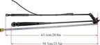 Windshield Wiper Arm & Wiper Blade Kit For Bobcat A700 S590 S595 S630 S650 S740