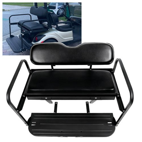 Flip Folding Rear Seat Back Kit for Yamaha Drive G29 Golf Cart 2007-2016