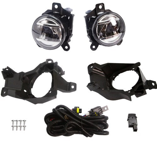 For 2022 2023 Subaru WRX STI LED Turn Signal DRL Fog Bezel Lights & Front Grille