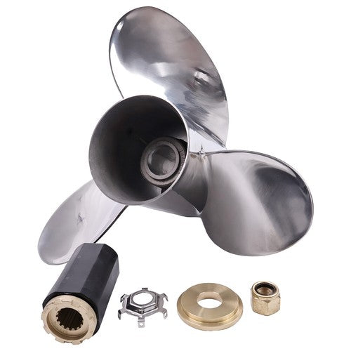 Impeller 48-8M0151384 For Mercury Tempest Plus Propeller 14 5/8 x 23 Pitch Right