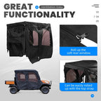 Soft Door Rear Window Roof Combo for 2016-2023 Kubota RTV X1140 Cab Assembly