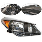 For 2012-2014 Toyota Yaris Hatchback Pair Halogen Headlights Lamp Left & Right