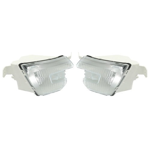 Halogen Fog Light Lamp for 2016 2019 Ford Explorer Driver Passenger Side