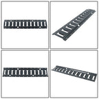 Bolt-On E Track Kit 4 Pack 2FT Universal Carbon Steel Trailer Cargo Control