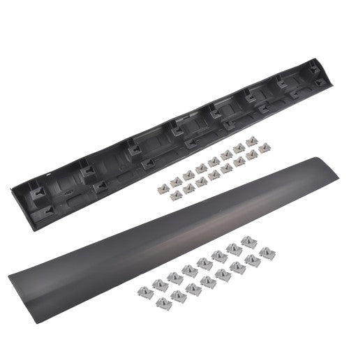 Pair Front Lower Door Trim Molding Black for Cadillac XT5 2017-2025 Left & Right