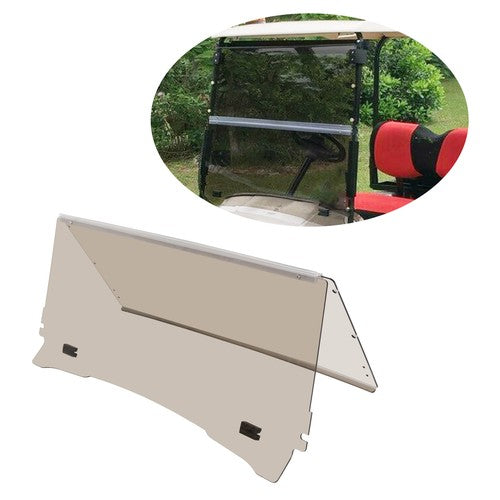 For EZGO Medalist TXT 1994-2014 Tinted Fold Down Golf Cart Windshield Windscreen
