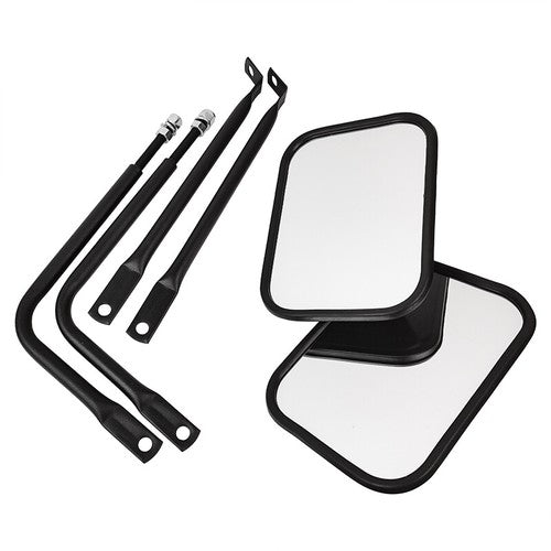 Door Off Quick Release Side Hinge View Mirrors for Jeep Wrangler JK CJ YJ TJ JL