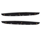 For BMW E90 E91 325i 330i 2x Hood Molding Chrome Right & Left Front Trims Above