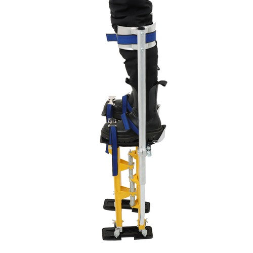 24-40 Inch Yellow Aluminum Drywall Stilts Tool For Painting Painter Taping
