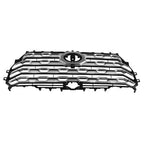 Fit Toyota Tundra 2022-2024 Platinum Brushed Satin Aluminum Front Upper Grille