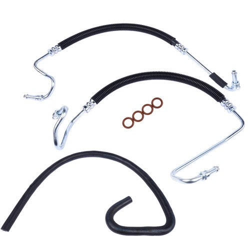 3x Hydroboost Power Steering Pressure Return Hoses for Chevy Silverado 1500 6.0L