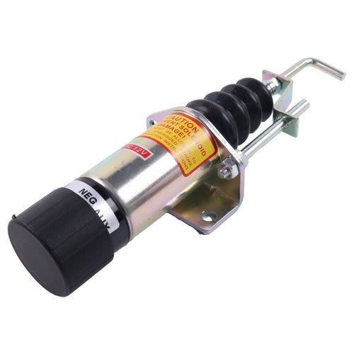 12V Fuel Shut Off Solenoid 1502-12C7U2B2S1 366-07197 For Lister Petter Engine