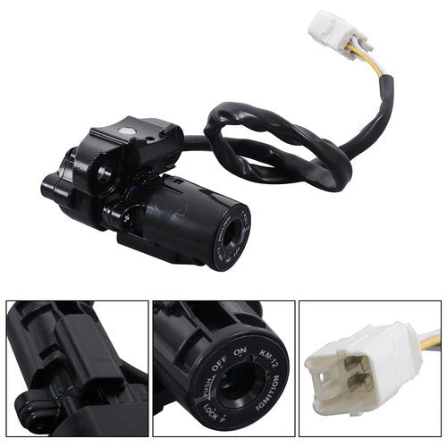 For Kawasaki Z1000 Z 1000 10-16 Fuel Gas Cap Ignition Switch Seat Lock Keys Set