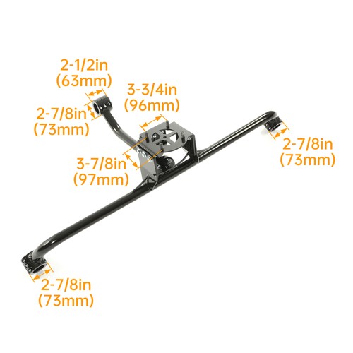 For Can-Am Maverick X3 Turbo Max R Ds Spare Tire Carrier Mount Rack 2017-2023