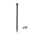 33 FT No-Dig Garden Edge Lawn Border L-shaped Landscape Edging Border Kit New