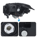 Headlight Replacement For Nissan Frontier 2022-2023 RH Side Clear Black Halogen