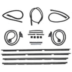 17 Pcs Door Tailgate Weatherstripping Seal Kit For any 1978-1987 Chevy El Camino