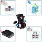 For 13-15 Chevy Malibu Clear Fog Lights Bumper Lamps +Switch+Wiring Set