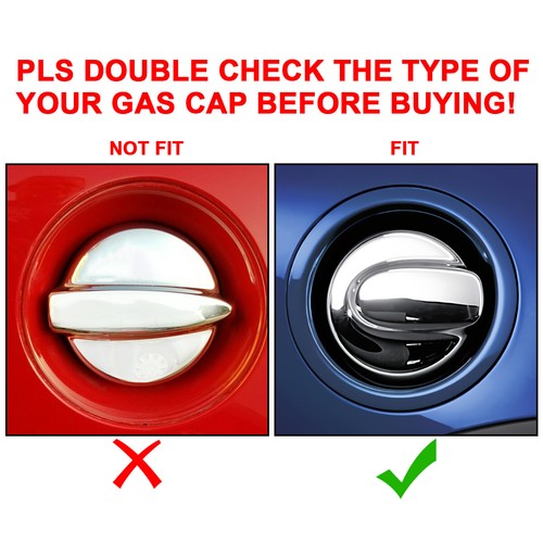 Gas Cap Gloss Black Fuel Cover for Mini Clubman R55 R56 Cooper S 06-14