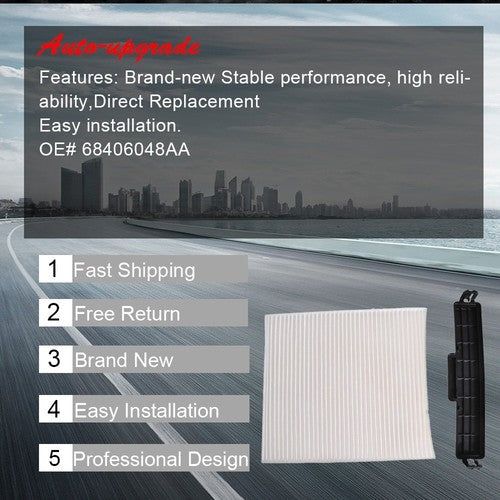 Fit For DODGE RAM 1500 2500 3500 Cabin Air Filter & Filter Access