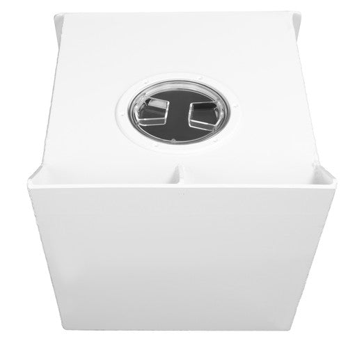 20 Outboard Single Engine Bracket for Boat Universal White
