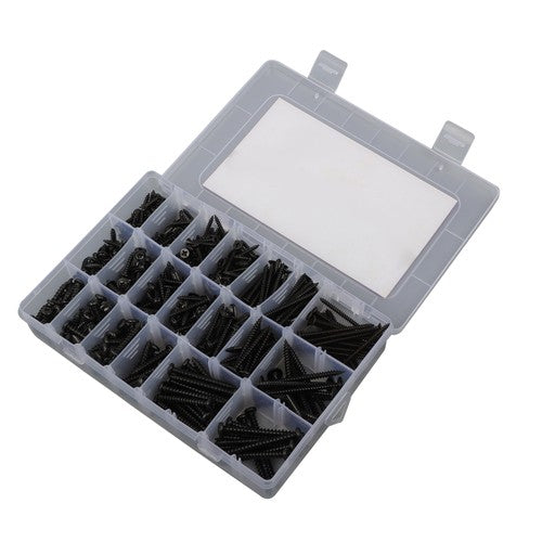 485Pcs Flat,Truss,Phillips Round Head wood screws W/20 Screw Size #6, #8, #10