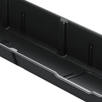 Underseat Storage Box Black For 09-14 Ford F150 Super Crew Cab Without Subwoofer