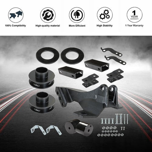 2.5" Leveling Kit For 2011-2020 Ford F250 F350 SuperDuty 4WD w/Track Bar Bracket