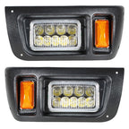 LED Headlights/Tail Lights Kit Adjustable For Club Car DS G&E Golf Cart 93+ USA