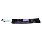 Touchpad Switch Membrane W10207928 for Whirlpool Range Oven Control Panel