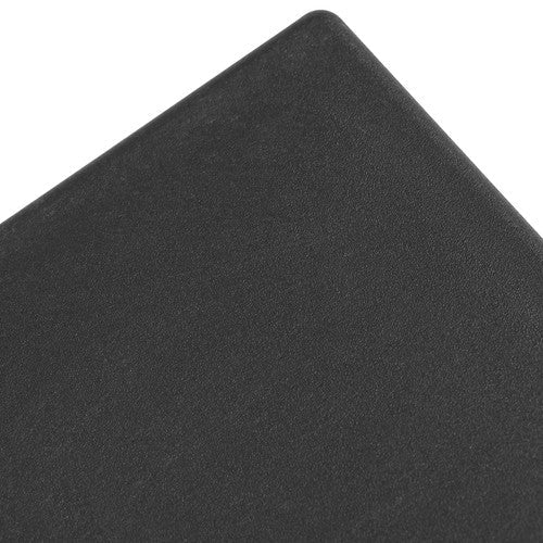Pair 4 Inch Black Square Rubber Bumper Plug End Cap Cover for RV Camper Trailer