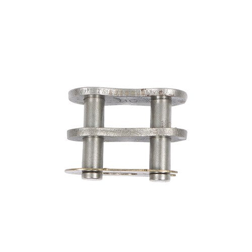 #80 Stainless Steel Roller Chain x 10ft with Free Connecting Links 1 connector
